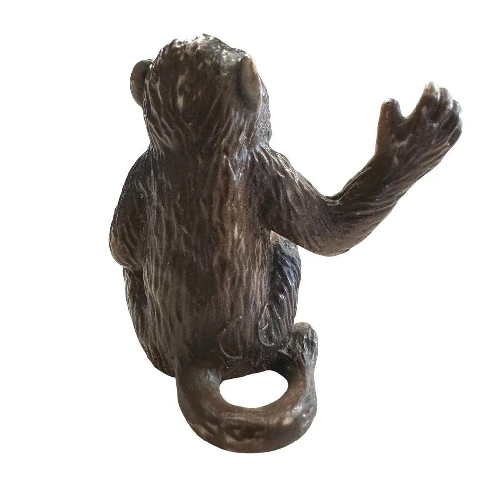 Schleich Baboon Child Monkey Figurine 14309‎ Waving 2002 Animal Miniature Safari